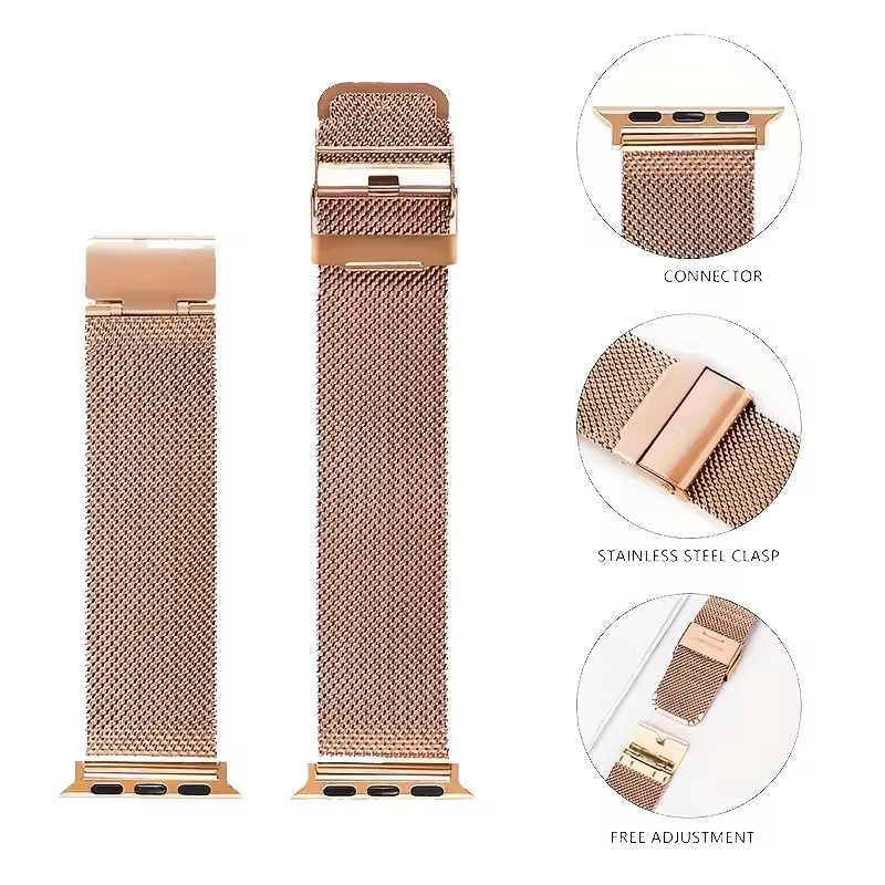 Миланский ремешок-петля для Ap – обзор и цена Mesh Coil Strip